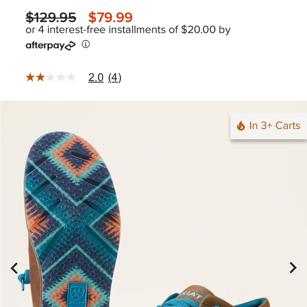 Men’s ariat shoes